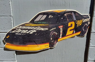 Vintage 1990's Miller Genuine Draft Rusty Wallace Car #2 Grand