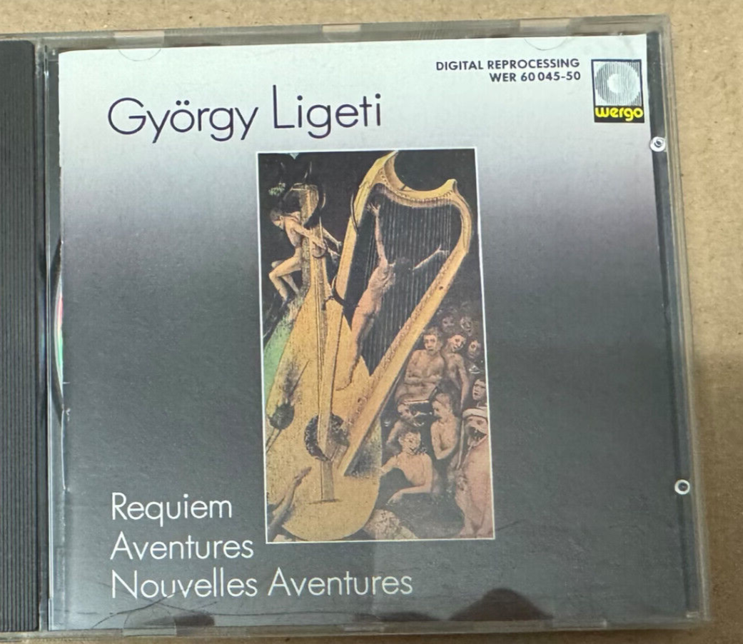Gyorgy Ligeti: Requiem, Aventures, Nouvelles Aventures CD