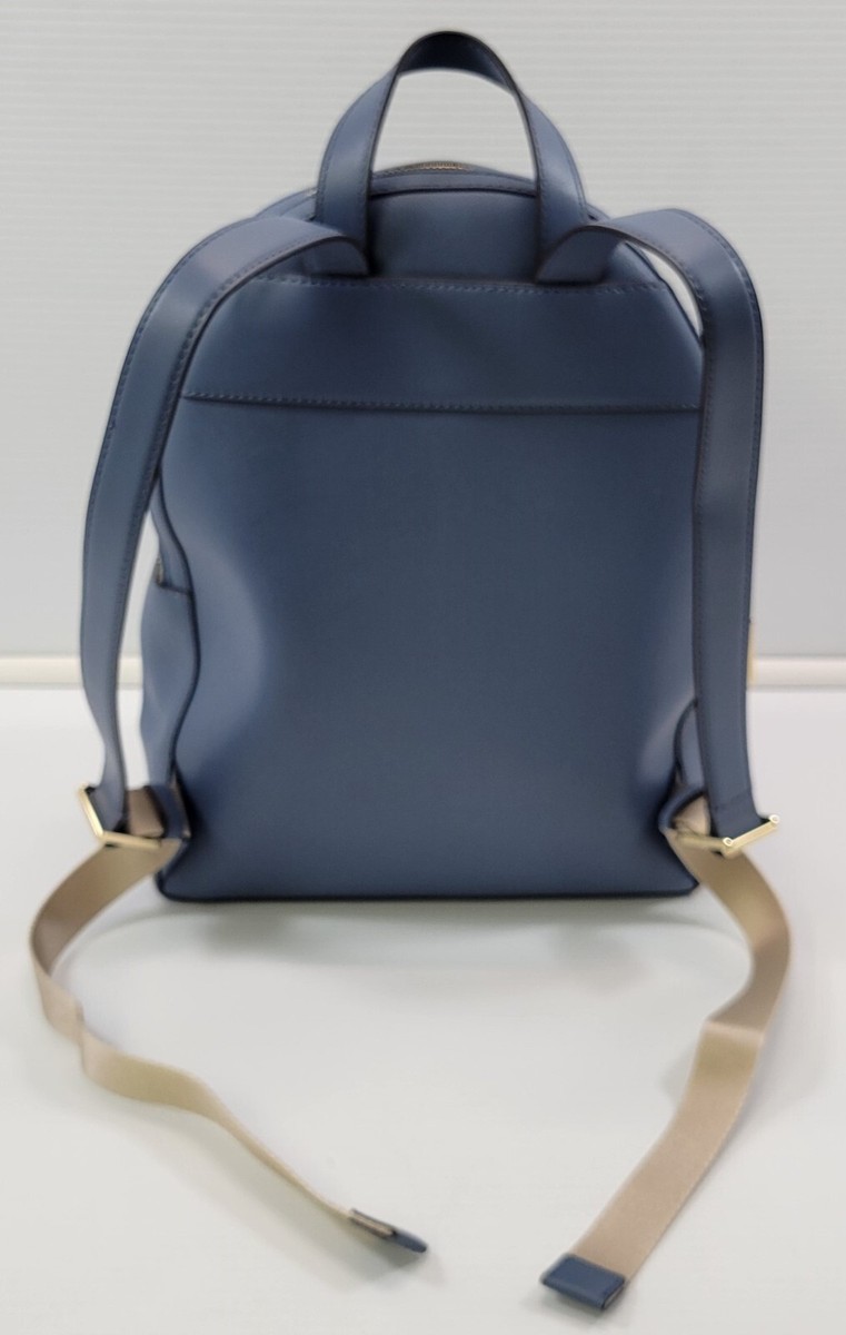 Z1) Michael Kors Sally Medium Saffiano Leather Backpack