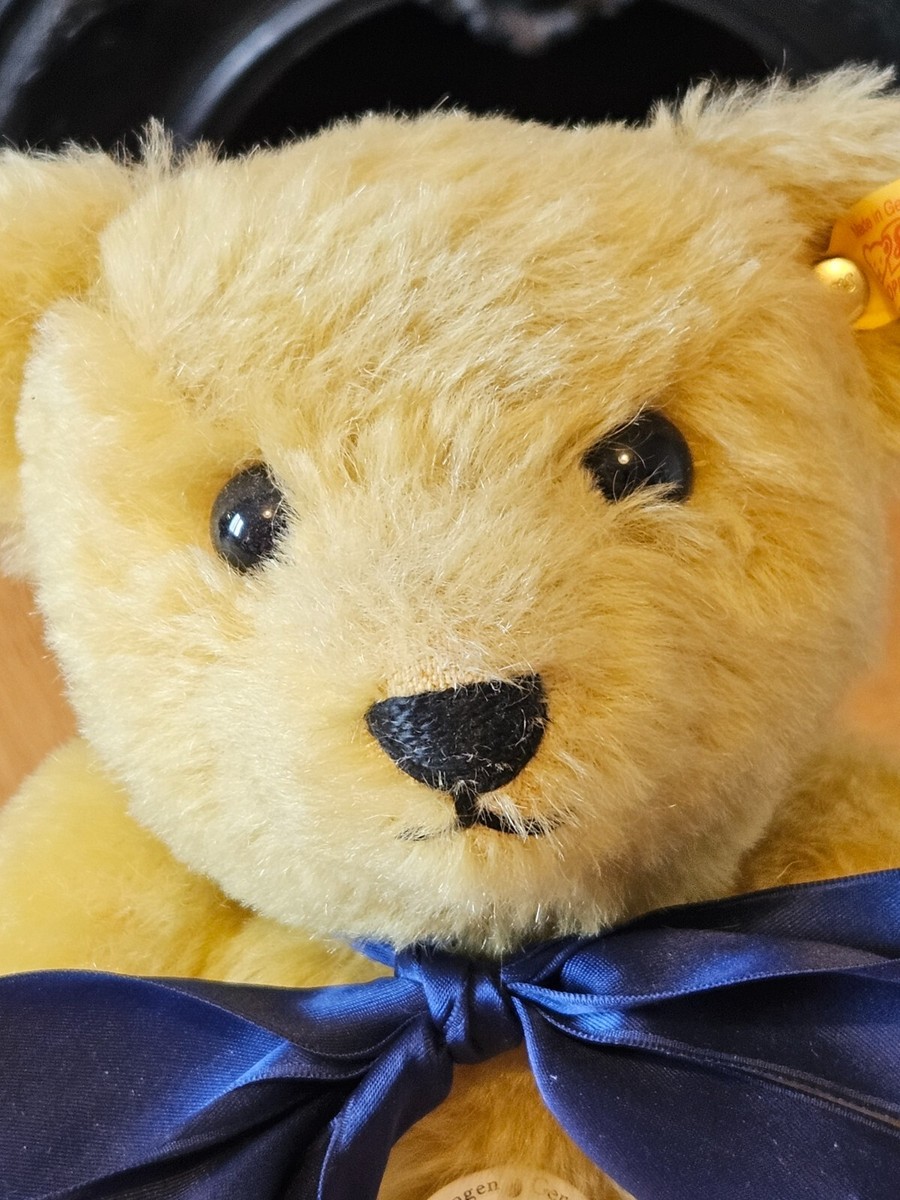 Steiff 35cm Classic 1909 Jointed Teddy Bear With Growler Brass for
