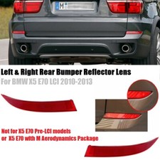 Links + Rechts Hinten Heckstoßstange Reflektor Lampen Für BMW X5 E70 2010-2013