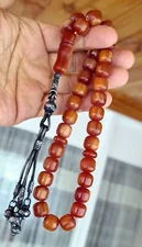 Old German misky Prayer Worry Beads Baga Subha Tasbih Misbaha Faturan