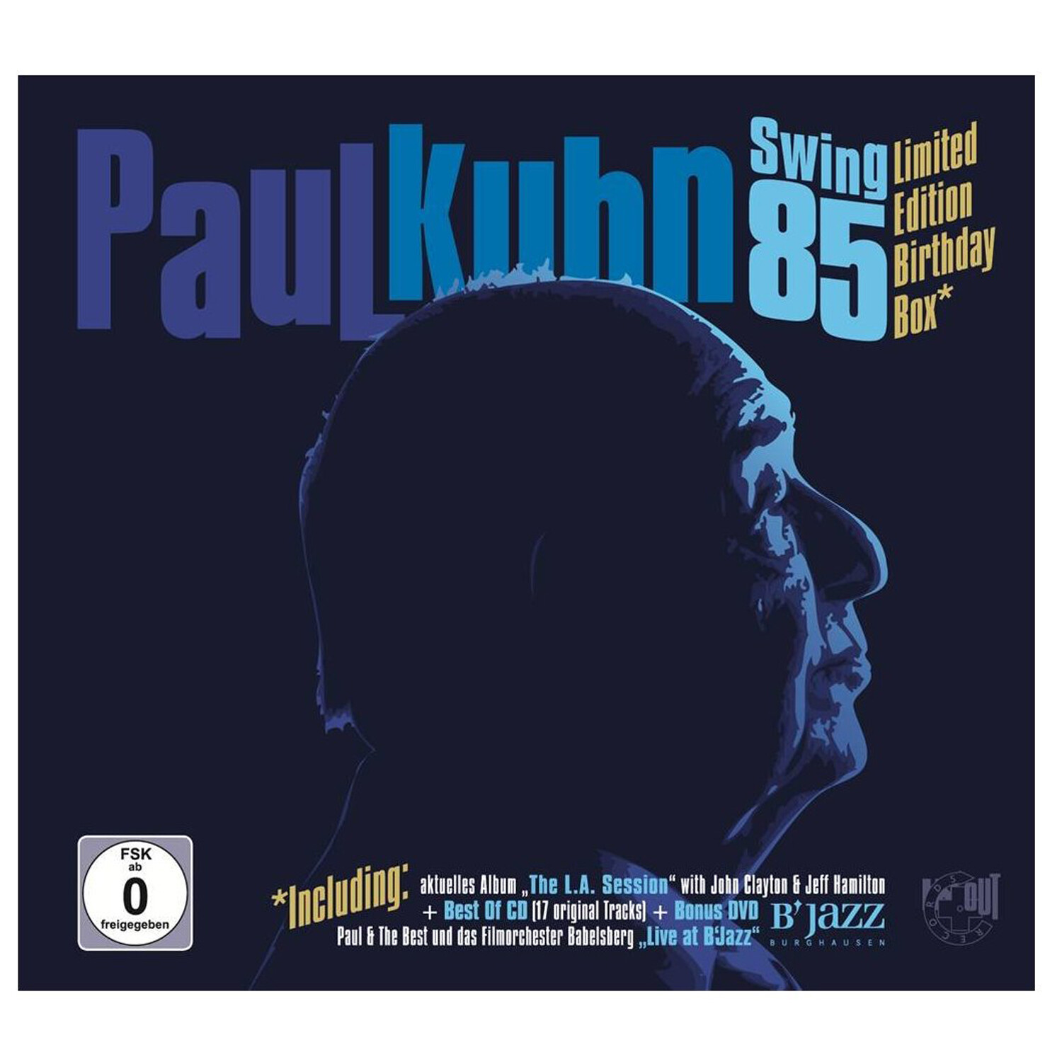 Paul Kuhn Swing 85 (CD) Limited  Album with DVD