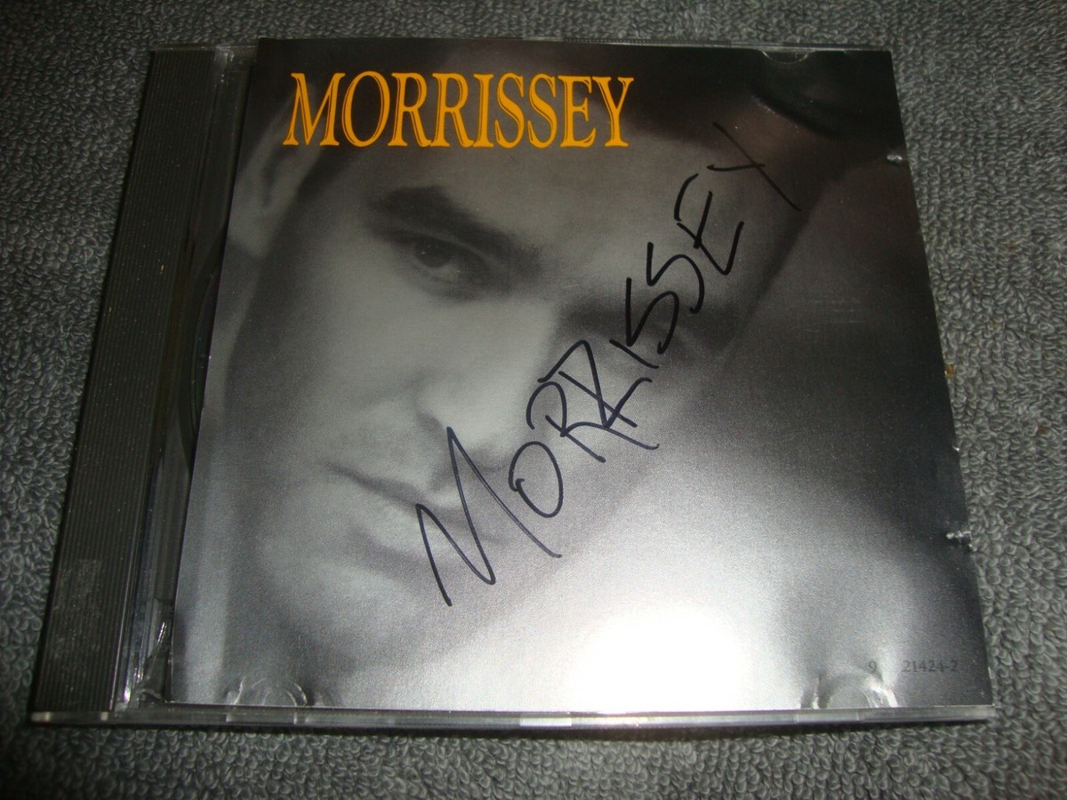 モリッシー　Morrissey サイン入り写真と証明書 モリッシー Morrissey サイン入り写真と証明書 Morrissey Signed