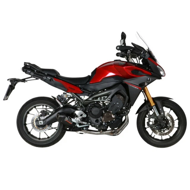 MIVV OVAL Ligne Complète d'Échappement Carbone pour Yamaha Tracer 900 (Y.049.L3C)