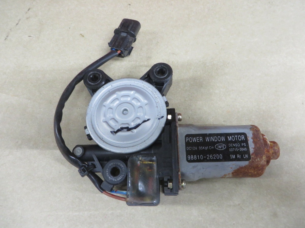 Genuine Hyundai Rear Left Power Window Motor – 2001-2006 Santa Fe (98810-26200)