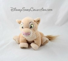 Peluche lionne Nala DISNEY STORE Le Roi Lion beige rose billes 18 cm (MO5624/CM)