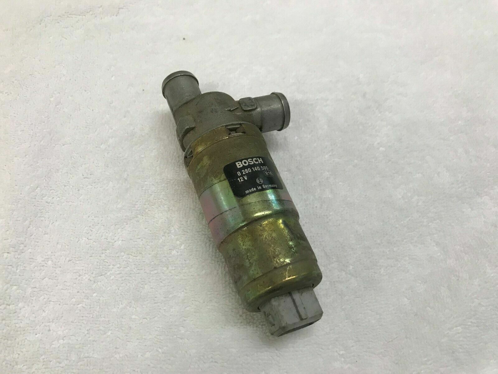 FERRARI 288 GTO IDLE AIR CONTROL VALVE PIPE CONNECTION TANK OEM 124688