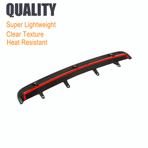 Fit for BMW F90 M5 Sedan 2018-20 Real Carbon Fiber Front Bumper Lip Chin Spoiler - Picture 9 of 13