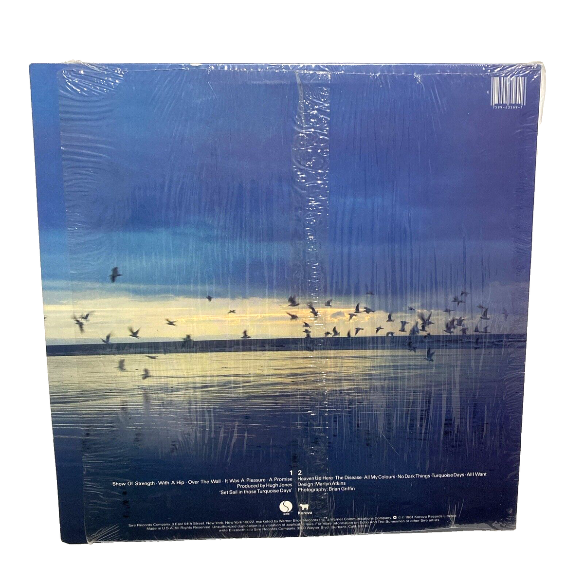 米LP Echo &amp; The Bunnymen Heaven Up Here SRK3569 SIRE /00260 ECHO AND THE BUNNYMEN 1981: Heaven Up Here LP Vinyl Sire Win