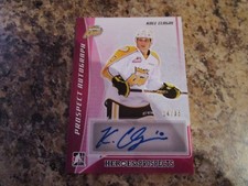 2016-17 ITG Heroes & Prospects Kale Clague PA-KC1 PINK PARALLEL L.A. KINGS 14/35