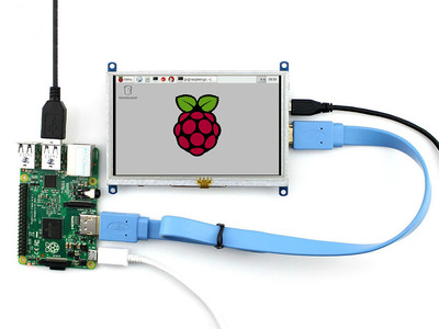 Waveshare 800×480 5inch HDMI Touch Screen TFT LCD 800×480 Supports Raspberry Pi