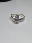 Womens Sterling Silver 925 amethyst￼ Ring Size 7 — photo 8