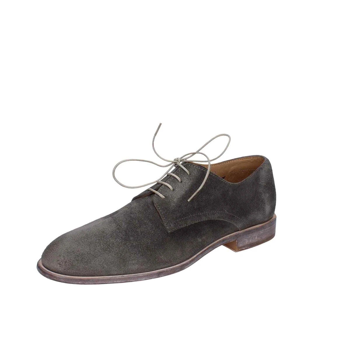 Men s shoes MOMA 8 EU 42 elegant grey suede EY432 42 eBay