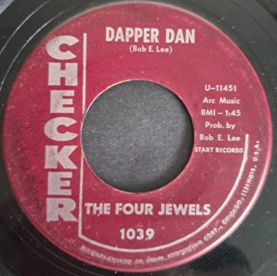 Northern soul The Four Jewels Dapper Dan VG condition
