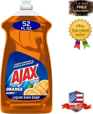 Dish Soap 52 Fl Oz Orange Scent Triple Action Grease Fighter