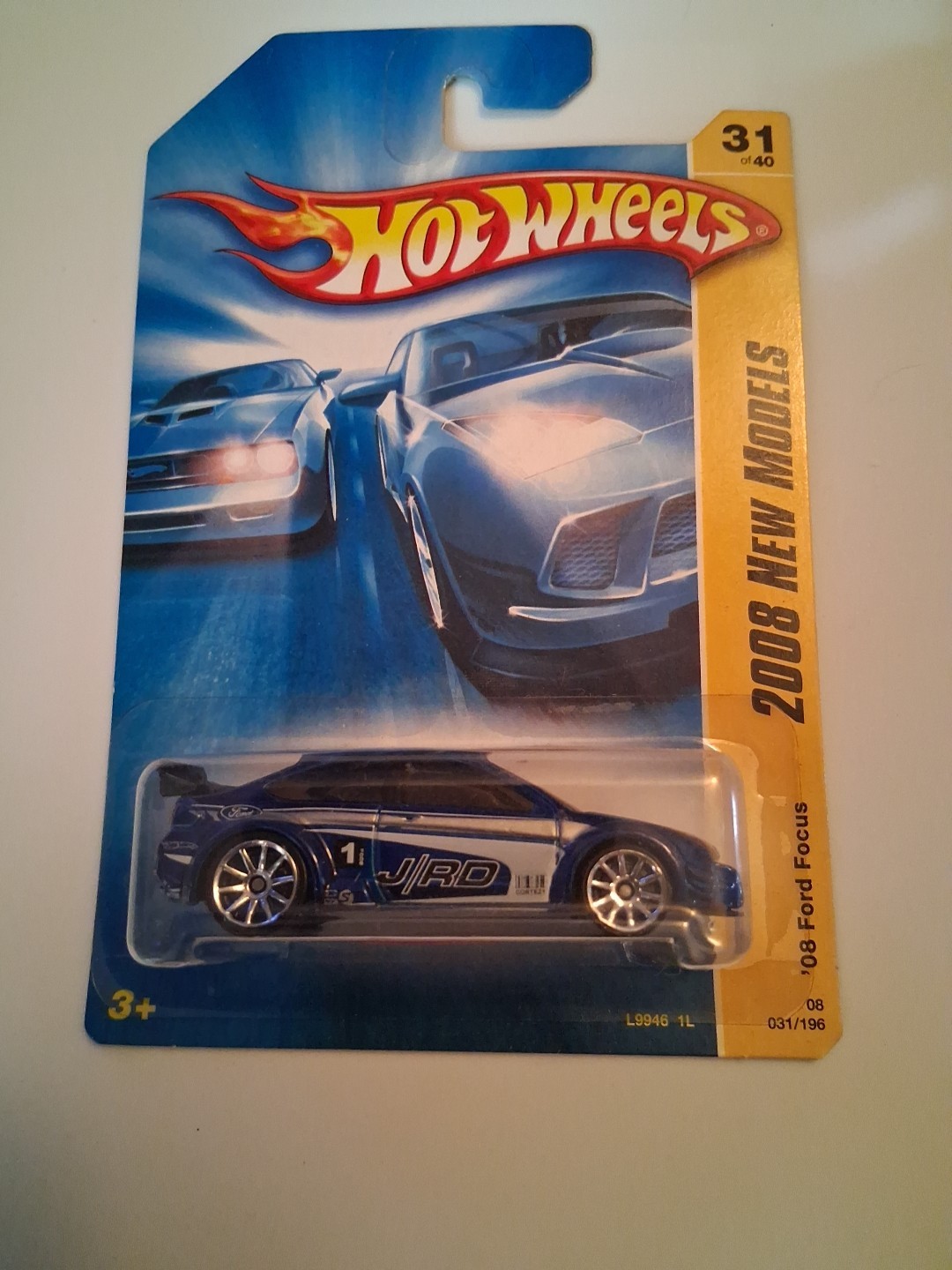Hot Wheels 2008 New Models 31 of 40 '08 Ford Focus 031/196 Blue (*)