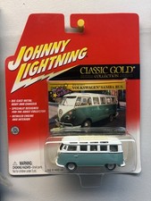 2001 Johnny Lightning Classic Gold VW Samba Bus
