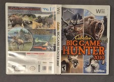 Cabela's Big Game Hunter  Case and Manual