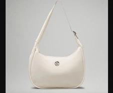 NEW Lululemon Mini Shoulder Crescent Hobo Bag 4L White Opal