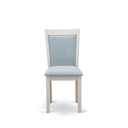 V026MZ015-5 5-Piece Dining Room Set Contains a Dining Table and 4 Baby Blue... - Picture 3 of 8