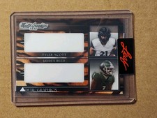 Tyler Scott Jayden Reed 2023 Leaf Multi Graphics Dual Unsigned 1 Of 1 Proof Card
