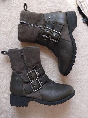 Women UGG Boots Khaki Suede 37