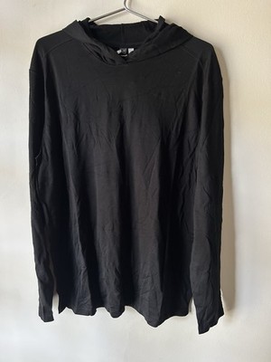 Ibex Men s VT Wool Hoodie, XL, Black- NWT