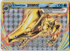 clawitzer break pokemon card 35/114 Ultra Rare (XY Steam Siege) Clawitzer BREAK retains the attacks Clawitzer - 075/264