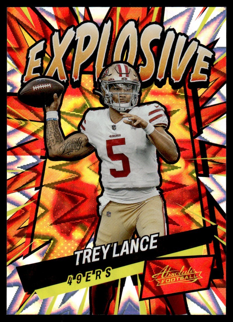 2022 Absolute Explosive Trey Lance North Dakota State Bison #E11