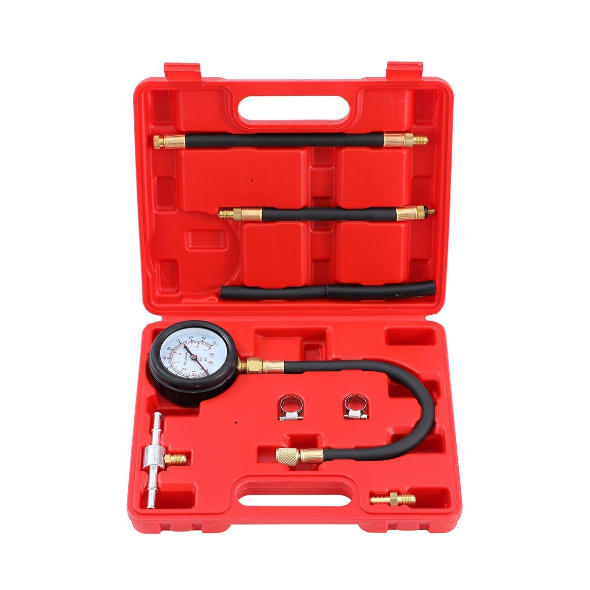 Fuel Pressure Gauge Tester 100 PSI Fuel Injection Pump Diagnostic Kit