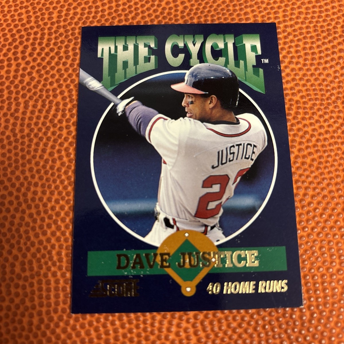 1994 Score The Cycle #TC19 David Justice | eBay
