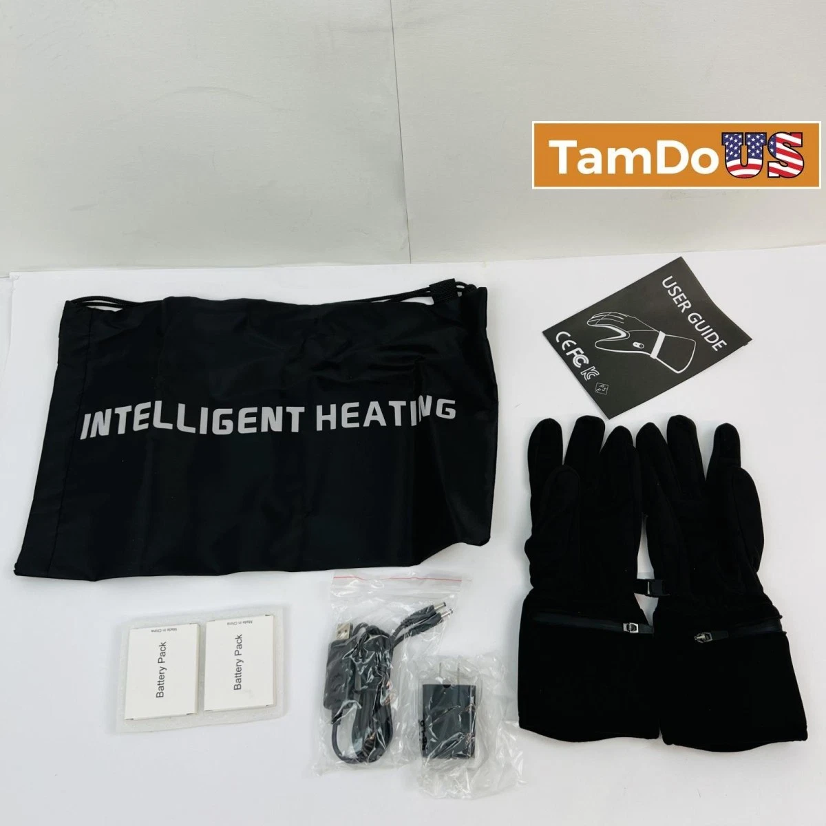 Rechargeable Heated Gloves, Intelligent Heating, Ski, Arthritis & Raynaud’s