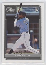 2022 Panini Three and Two Rookies 16/99 Vidal Brujan #134 tj1