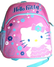 Sanrio Hello Kitty Backpack Bag SIL-3429 - Pink    Size 18" L x 14" W