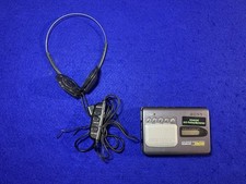 SONY Walkman WM-FX55 Portable Radio Cassette Player For Parts/As Is w Headphone