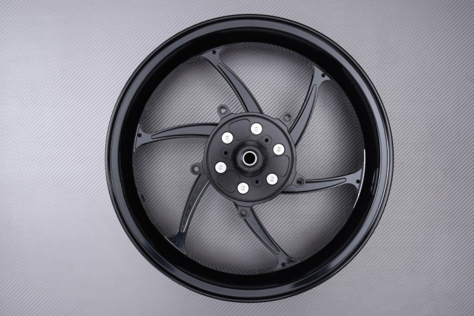Jante avant alu 4.4kg et son disque pour optimiser la maniabilité du Yamaha XMAX 125