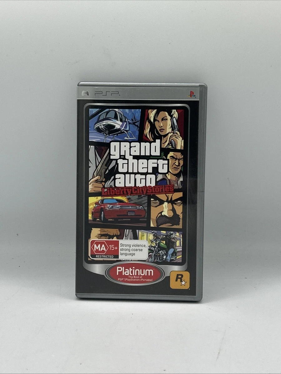 GRAND THEFT AUTO Liberty City Stories Sony PlayStation portable PSP CIB