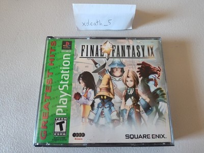 Final Fantasy IX Greatest Hits (PS1, 2000) Complete CIB Square Enix - Tested