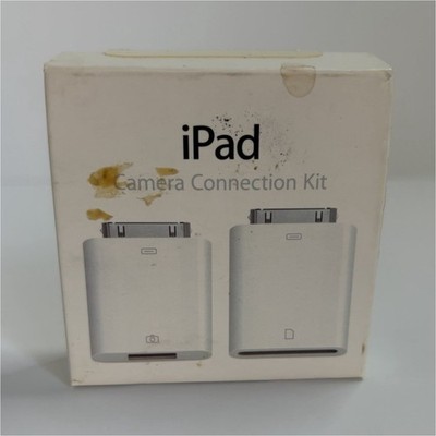 Apple iPad Camera Connection Kit MC531ZM/A, 2 Adapters, USB, SD Card Support