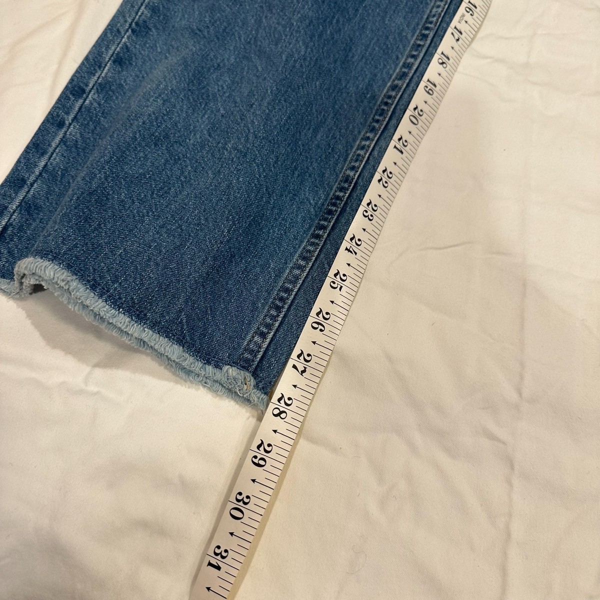 Uniqlo/JW Anderson Flared Selvedge Denim Jeans (35W, 28L) View 3