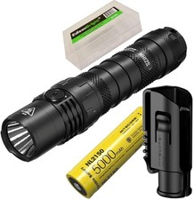 Nitecore MH12S 1800 Lumen USB-C Rechargeable LED Tactical Flashlight with 5000mA