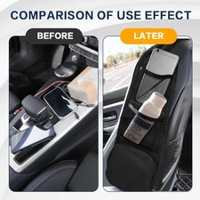 Universal Car Seat Side Storage Organizer Bag   Hanging Oxford Cloth Mesh Pocket