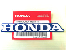 ORIGINAL Honda Schriftzug-11cm WEISS/BLAU-Aufkleber-Sticker-Logo-Emblem-110mm-TH