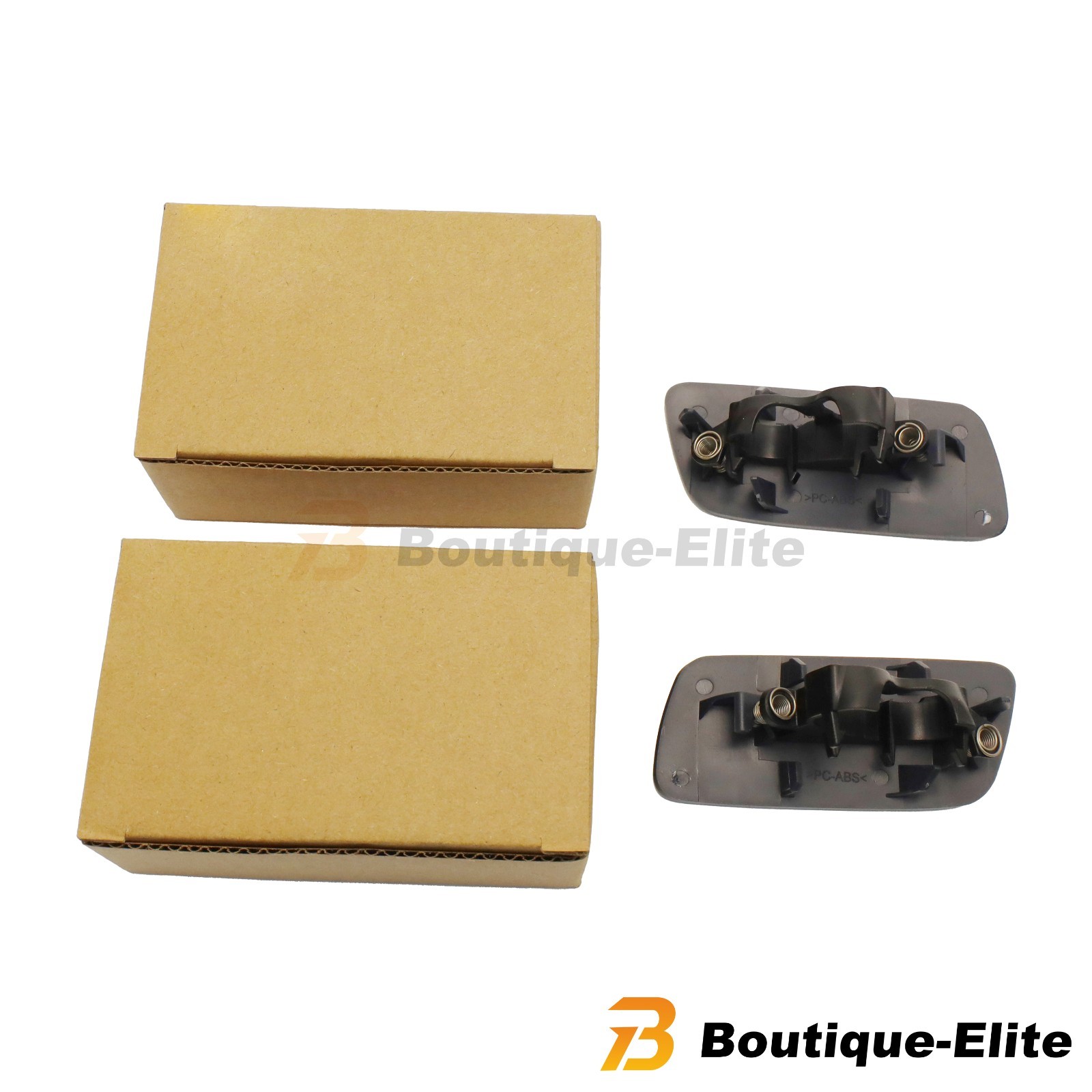Right & Left Headlight Washer Cover Fits For 10-18 Rolls-Royce Ghost 61677244960