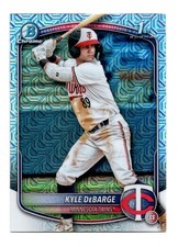 Kyle DeBarge 2025 Bowman Chrome Mojo Refractor 1st Bowman #BCP-139 Twins
