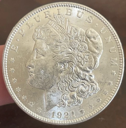FROM ROLL! 1921 P Morgan Silver Dollar ~ MS UNCIRCULATED ~ 90% Silver $1