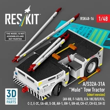 A/S32A-31A "Mule" Tow Tractor (short version) (3D Print.) 1/48 ResKit RSK48-0016
