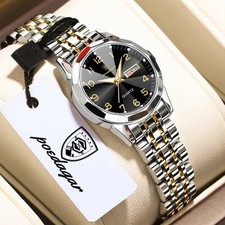 Luxury Ladies Wristwatch Waterproof Luminous Date Womens Quartz Watch