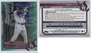 2022 Bowman Chrome Prospects Aqua Refractor /125 Jorbit Vivas #BCP-24